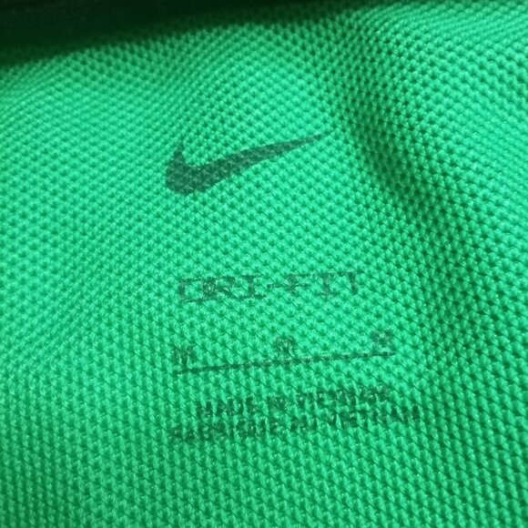 Nike Dri-Fit Oregon Ducks Script Spell Out Long Sleeve Polo Shirt - Picture 4 of 9